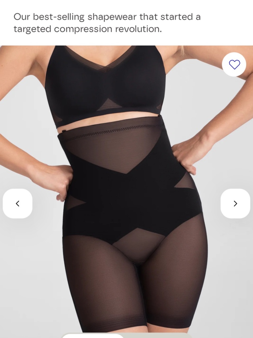 HoneyLove super-power short, runway, medium black. Brand new! Missed return date
